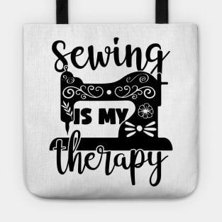 Sewing is My Therapy Tote