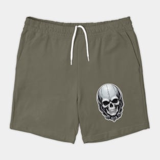 Retro Techno Skull 1 Shorts