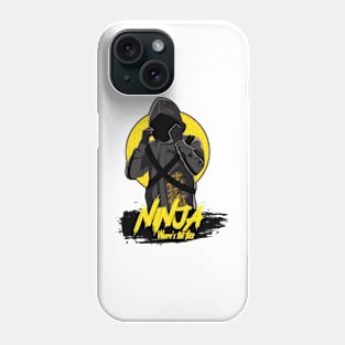 Millenial Ninja, Where's the face Phone Case