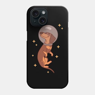 Dachshund in Space Phone Case