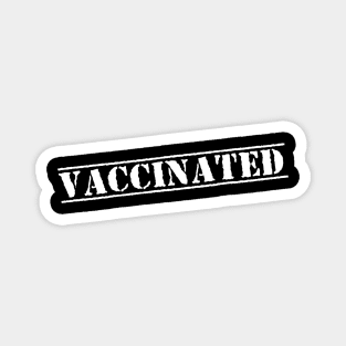 Vaccinated Check - gift Magnet