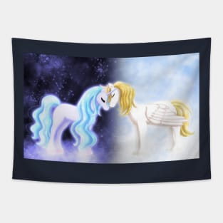 Pegasus and Unicorn Tapestry