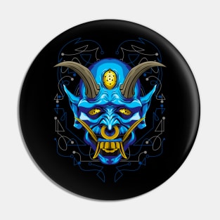 oni mask Pin