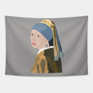 Pearl Earring Tapestry