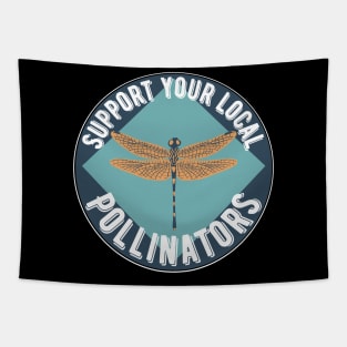 Support Dragonfly Pollinators Tapestry