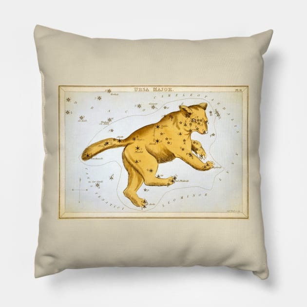 Big Bear constellation Pillow by MiRaFoto