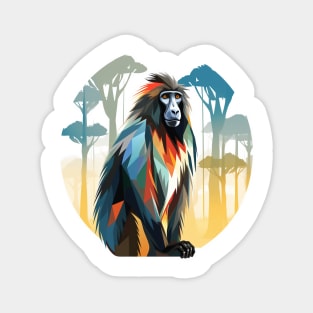 Mandrill Magnet