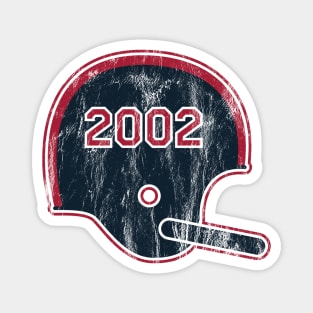 Houston Texans Year Founded Vintage Helmet Magnet