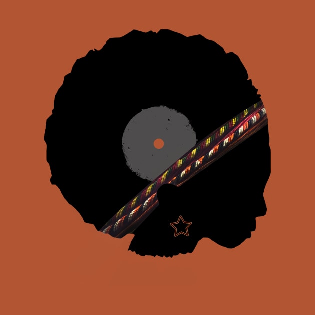 Afro Vinyl - African Woman by ddtk