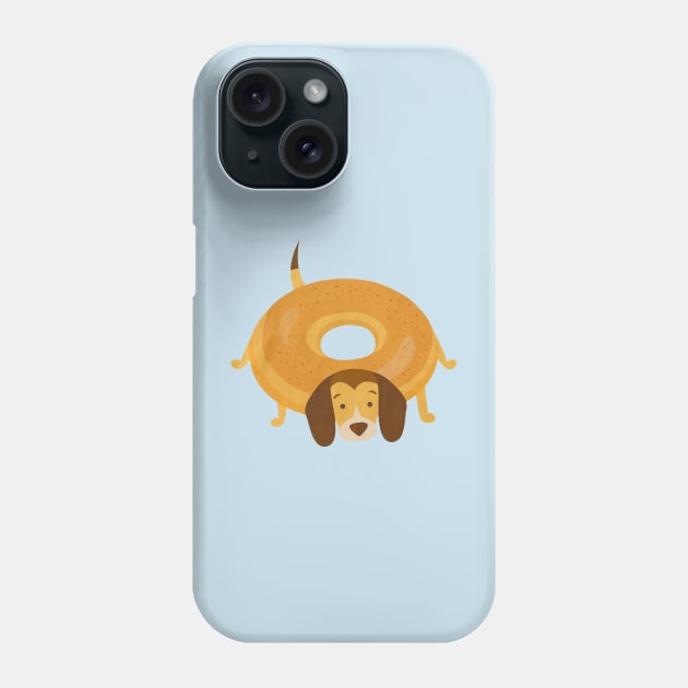 dognut color Phone Case by Uwaki