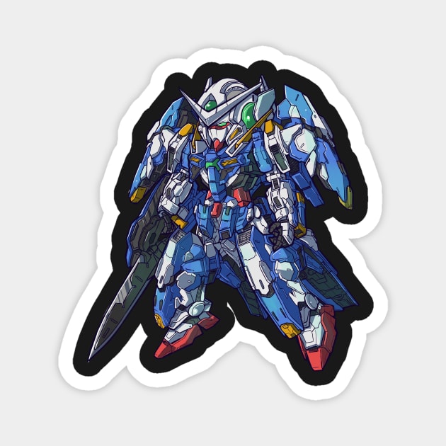 Avalanche Exia Gundam Deform Magnet by RatjoenMerch