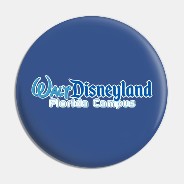 Florida Campus Pin by EnchantedTikiTees