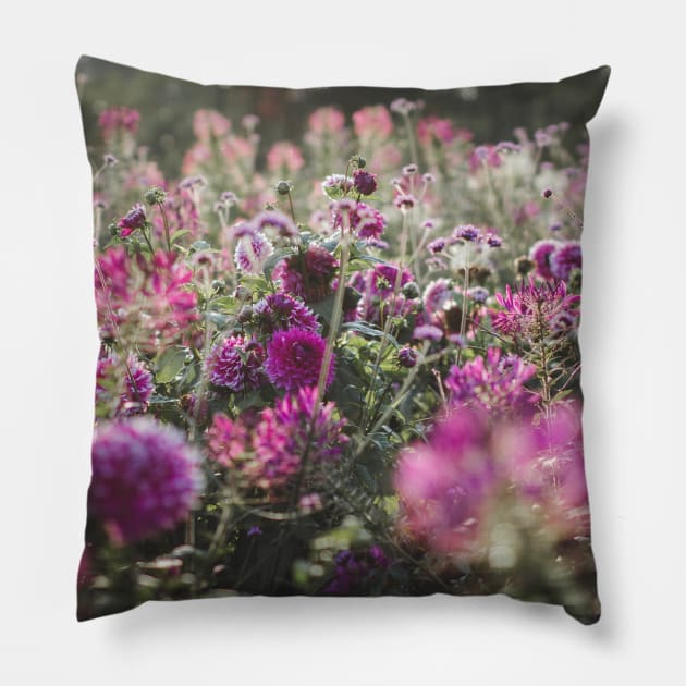 Purple haize Pillow by laura_k