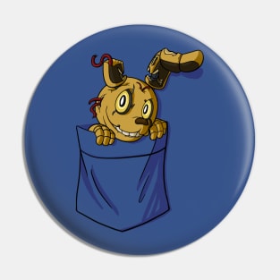 Springtrap In My Pocket -ORIGINAL- Pin