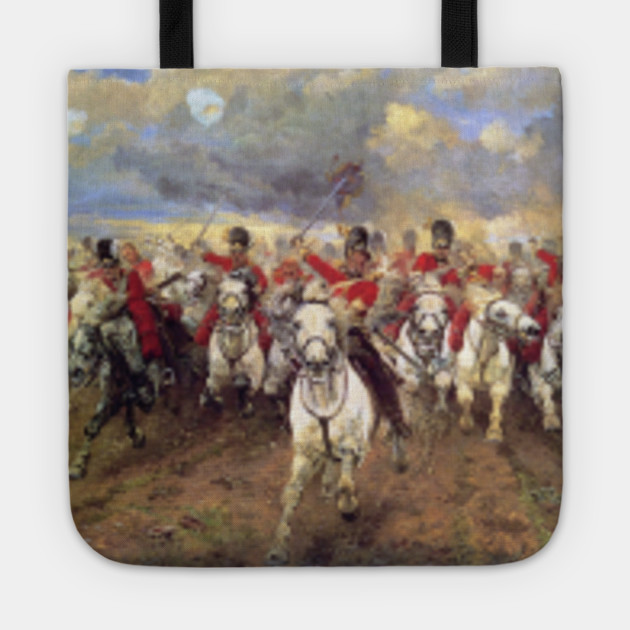Scotland Forever 1881 Battle Of Waterloo Lady Butler Charge Of