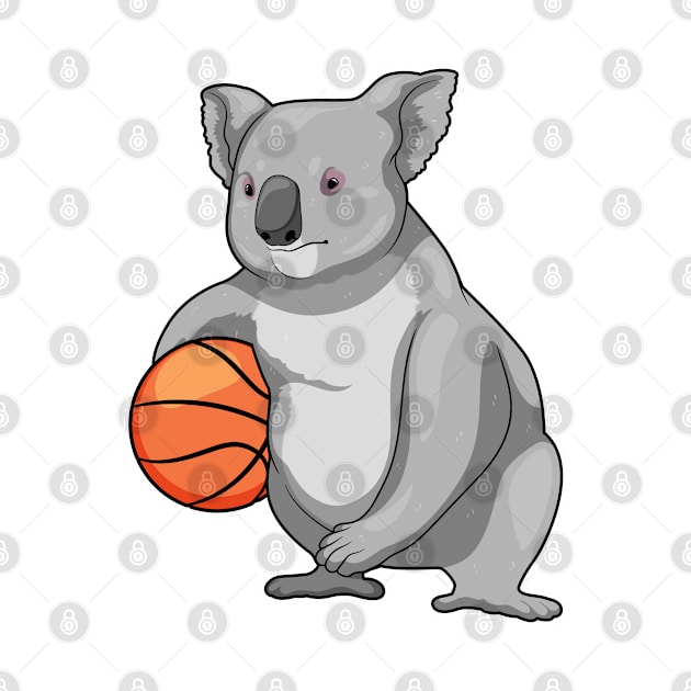 Koala Basketball player Basketball by Markus Schnabel