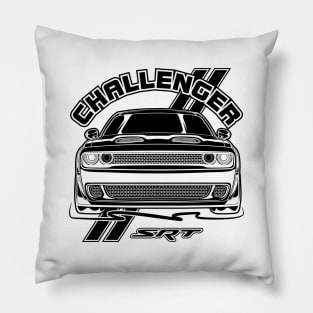 Challenger SRT (Black Print) Pillow