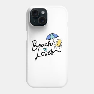 Beach Lover - Beach Theme Retro Summer Ocean Lovers Phone Case