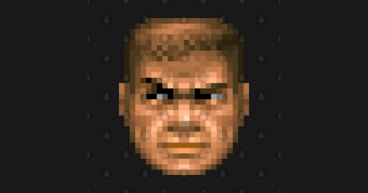 doom guy t shirt