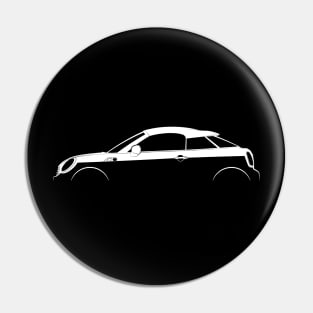 Mini Cooper S Coupe (R58) Silhouette Pin