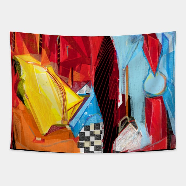 Checkmate Mug, Wall Art, Tote Tapestry by DeniseMorgan