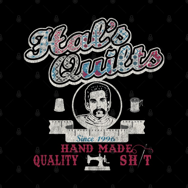 Hal's Quilts Happy Gilmore by Alema Art