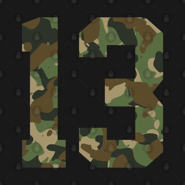 Camouflage number 13 by Eric Okore