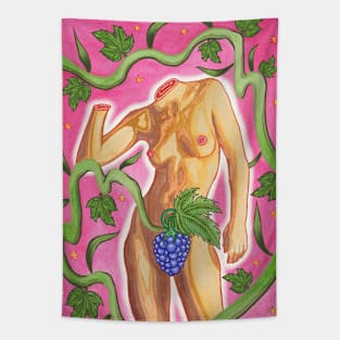 Berry Nude Painting Tapestry