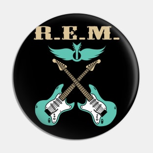 R.E.M. BAND Pin