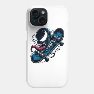 Unleash the Edge: Captivating Anti-Hero Skateboard Art Prints for a Modern and Rebellious Ride! Phone Case