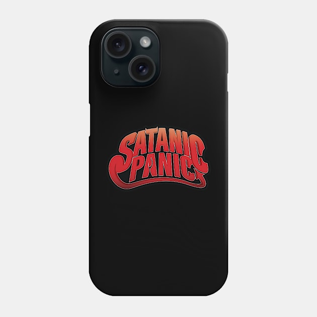 Satanic Panic Phone Case by Aint It Scary