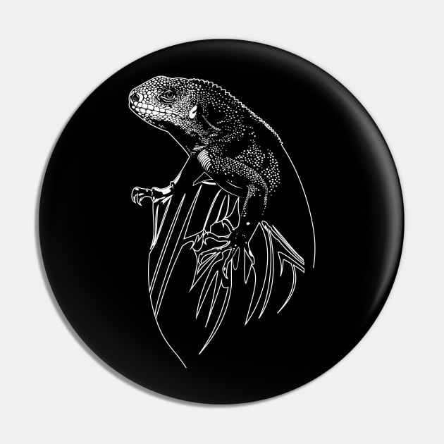 iguana Pin by ElectricPeacock