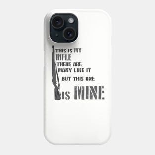 M1 Garand $ The rifleman's creed Phone Case