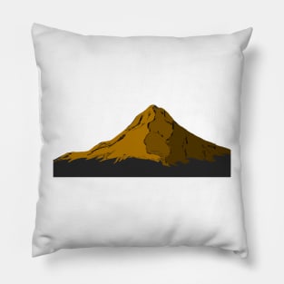 Mt Hood in Gold Pillow