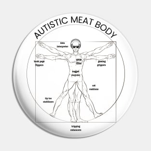 Autistic Body Pin