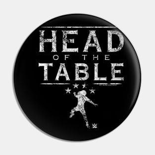 Roman Reigns Head Of The Table Text Pin