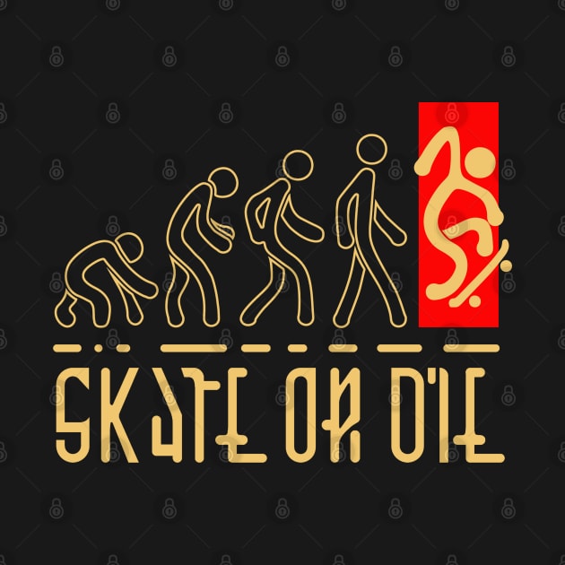 Skate is Evolution - Skate or Die by Monkey Business Bank