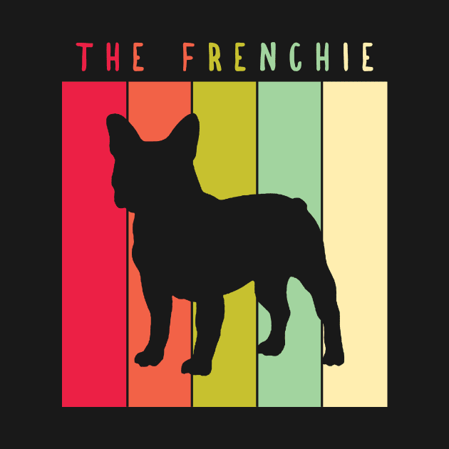 Retro Vintage French Bulldog by JKA