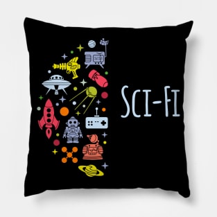 Sci Fi Theme Pillow