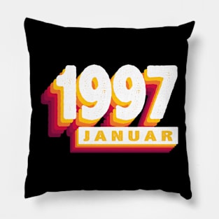 Januar 1997 0 27 Jahren Mann Frau Geburtstag Pillow