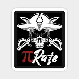 Pi rate Pi Shirt for international Pi Day Magnet