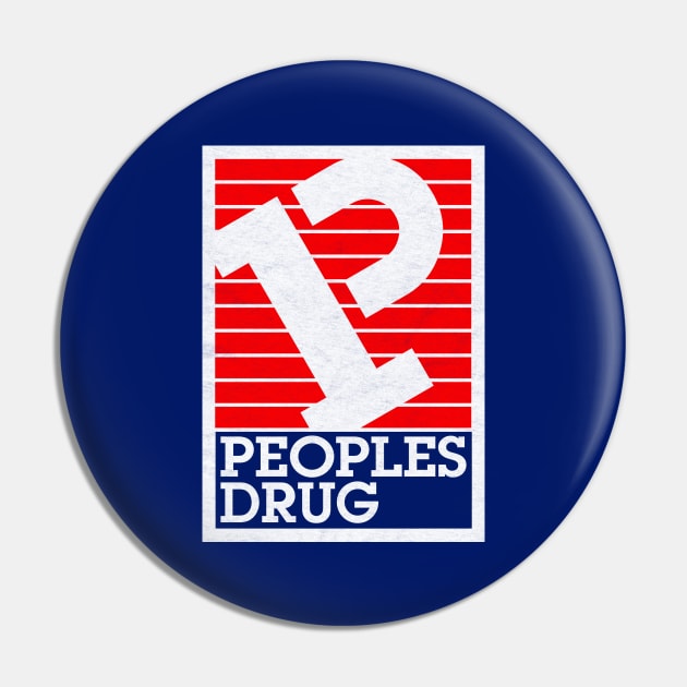 Peoples Drug Pin by Turboglyde