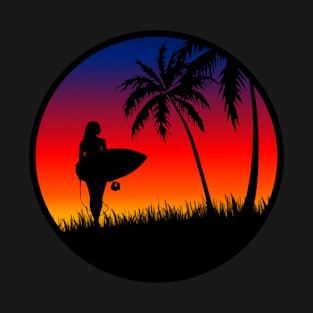 Surfer Sunset T-Shirt