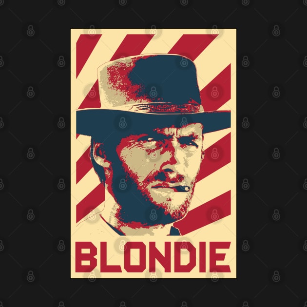 Blondie Retro Propaganda by Nerd_art