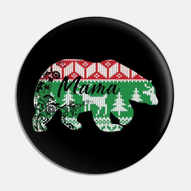 Merry Christmas mama bear Pin by clownverty