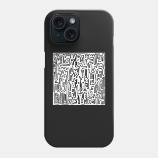 Abstract Lines #12 Phone Case