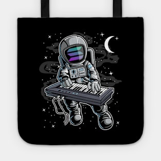 Astronaut Organ Solana SOL Coin To The Moon Crypto Token Cryptocurrency Blockchain Wallet Birthday Gift For Men Women Kids Tote