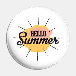 Hello Summer Pin