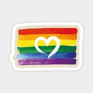 Love Has No Gender (pocket flag version) Magnet