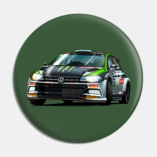 Oliver Solberg R5 Rally Car Pin